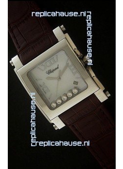 Chopard Happy Sport Swiss Replica Watch in White Dial