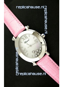 Chopard Happy Sport Ladies Japanese Replica Watch