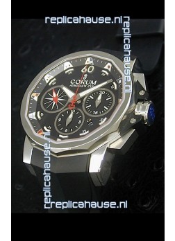 Corum Admiral's Cup Challenge Swiss Replica Watch in Black Dial