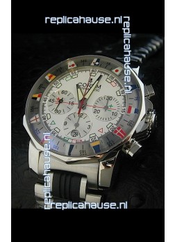 Corum Admiral's Cup Challenge Swiss Replica Watch in White Dial