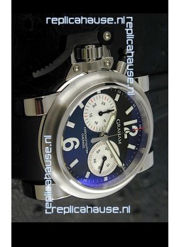 Graham Chronofighter Swiss Replica Watch in Black Dial