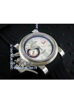 Graham Chronofighter Oversize Swiss Replica Watch in Silver Dial