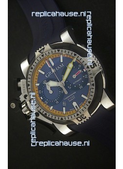 Graham Chronofighter Oversize Swiss Replica Watch in Black Dial