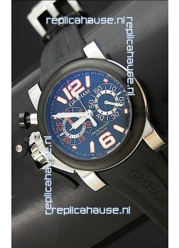 Graham Chronofighter Swiss Replica Watch in Blue Dial