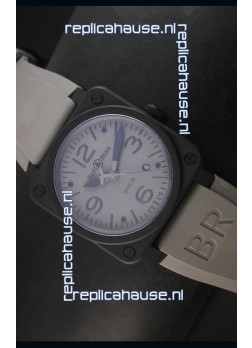 Bell & Ross BR03-92 Grey Dial Swiss Replica Watch