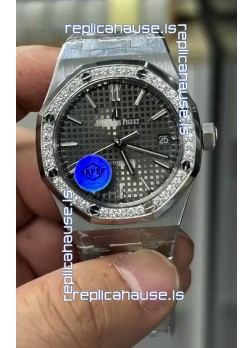 Audemars Piguet Royal Oak 37MM Grey Dial Watch in 3120 Movement - 1:1 Mirror Replica