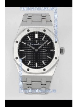 Audemars Piguet Royal Oak 33MM 904L Steel Black Dial 1:1 Mirror Replica Watch