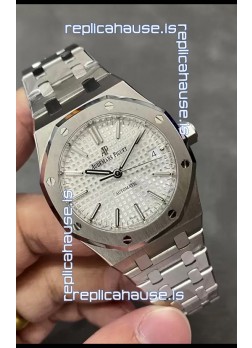 Audemars Piguet Royal Oak 37MM White Dial 904L Steel Watch in 3120 Movement - 1:1 Mirror Replica