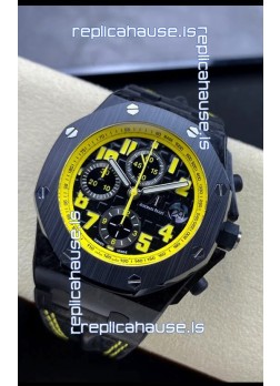 Audemars Piguet Royal Oak Offshore Bumble Bee Black Dial Chronograph 1:1 Mirror Replica Watch