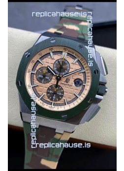 Audemars Piguet Royal Oak Offshore  CAMO 44MM Chronograph 1:1 Mirror Replica Watch - 904L Steel