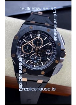 Audemars Piguet Royal Oak Offshore  44MM Chronograph 1:1 Mirror Replica Watch - DLC Coating