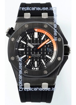 Audemars Piguet Royal Oak Offshore Ceramic 1:1 Ultimate Swiss Replica Watch Black Dial Cal.3102 Movement
