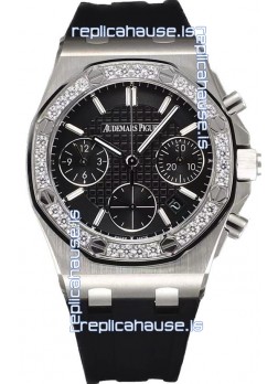 Audemars Piguet Royal Oak Offshore Black Dial Chronograph 37MM - Swiss Replica Watch 