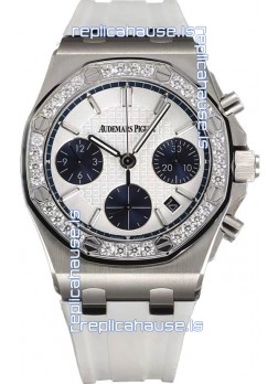 Audemars Piguet Royal Oak Offshore White Dial Chronograph 37MM - Swiss Replica Watch 