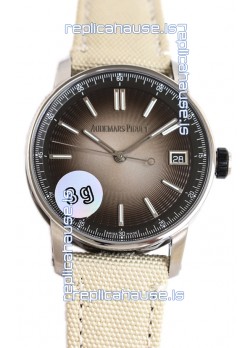 Audemars Piguet CODE 11.59 1:1 Mirror Swiss Replica Watch in Brown Dial  