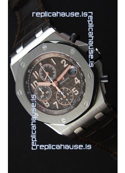 Audemars Piguet Royal Oak Offshore Brown Dial Chronograph 1:1 Mirror Replica Watch 