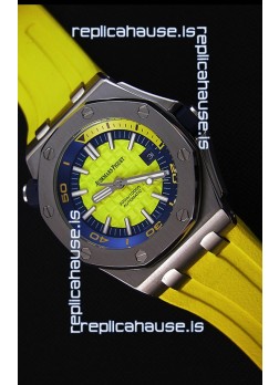 Audemars Piguet Royal Oak Offshore Diver Japanese Automatic Replica Watch in Yellow