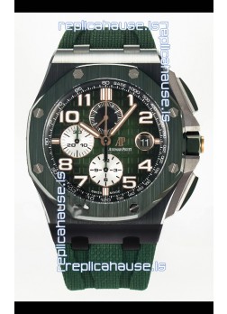 Audemars Piguet Royal Oak Offshore Super Clone Edition Green Ceramic Watch 