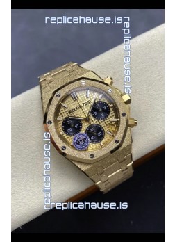 Audemars Piguet Royal Oak 26240 Frosted Yellow Gold 1:1 Mirror Swiss Replica