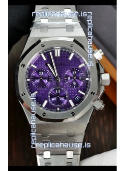 Audemars Piguet Royal Oak 26240 Purple Dial Superclone Replica Watch