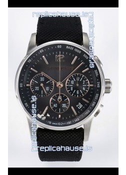 Audemars Piguet CODE 11.59 Chronograph Swiss Replica Watch in 904L Steel Grey Dial Gold Hands