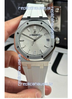 Audemars Piguet Royal Oak Super Clone 15500 41MM White Dial Steel Casing 41MM 