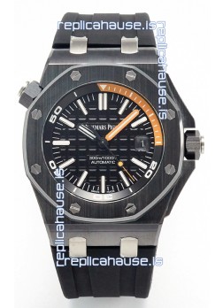 Audemars Piguet Royal Oak Offshore Ceramic Super Clone Watch Black Dial Cal.3102 Movement