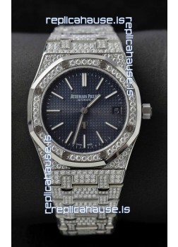 Audemars Piguet Royal Jumbo Oak Extra Thin IECED OUT Swiss Replica - 1:1 Mirror Replica Watch 904L Steel Casing