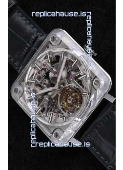 Bell & Ross BR X2 Tourbillon Micro-Rotor Swiss 1:1 Mirror Replica Watch 
