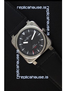 Bell & Ross BR03-92 Horograph Black Dial Swiss Leather Strap 1:1 Mirror Replica Watch