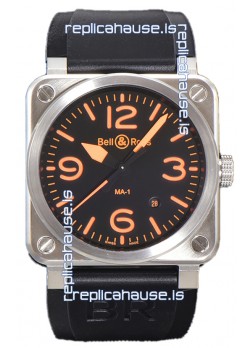 Bell and Ross BR03-92 MA-01 Orange Indicators Edition Swiss Replica Watch
