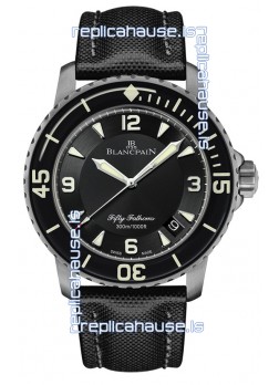 Blancpain Fifty Fathoms Automatique Titanium Edition Swiss Replica Watch in 1:1 Mirror Quality