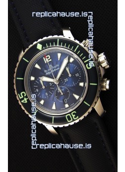 Blancpain Blancpain Fifty Fathoms Chronograph Flyback Blue 1:1 Mirror Replica Watch
