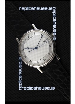 Breguet Classique 5177BB/15/9V6 Stainless Steel Watch with Roman Hour Markers