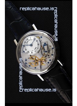 Breguet Tradition 7057BB/11/9W6 Pink Gold Dual Tourbillon Swiss 1:1 Mirror Replica Watch