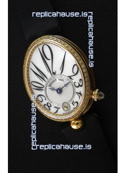 Breguet Reine De Naples Ladies Swiss 1:1 18K Yellow Gold Replica Watch