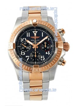 Breitling Avenger B01 Chronograph 45 Two Tone Rose Gold  1:1 Mirror Swiss Replica Watch 