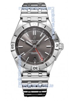 Breitling Chronomat Automatic GMT 40 Grey Dial 1:1 Mirror Swiss Replica Watch 