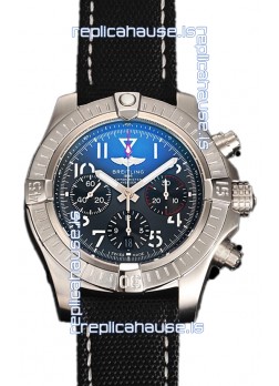 Breitling Avenger Chronograph 45 Black Dial 1:1 Mirror Swiss Replica Watch 