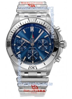 Breitling Chronomat B01 42 Edition Swiss 904L Steel Casing Blue Dial 1:1 Mirror Replica Watch