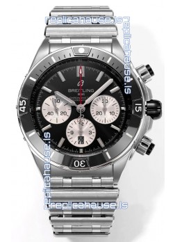 Breitling Chronomat B01 42 Edition Swiss 904L Steel Casing Black Dial 1:1 Mirror Replica Watch