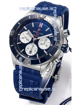 Breitling Chronomat B01 42 Edition Swiss 904L Steel Casing Blue Dial 1:1 Mirror Replica Watch