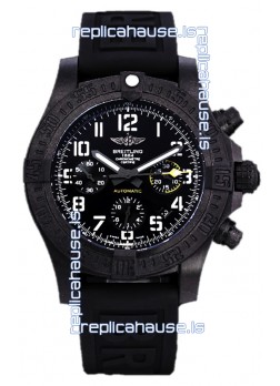 Breitling Avenger Hurricane Chronograph Black Dial - DLC Coating Swiss Replica Watch