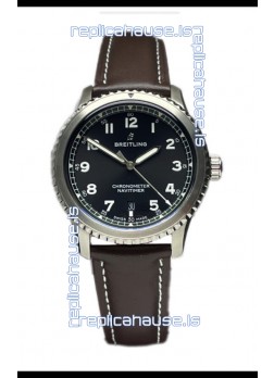 Breitling Navitimer Aviator 8 Automatic 41 Black Dial 1:1 Mirror Swiss Replica Watch 