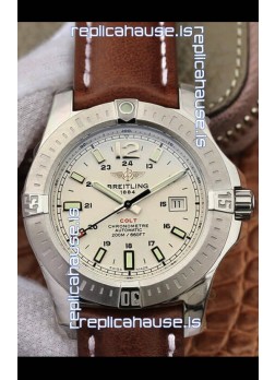Breitling Chronometre COLT 41 White Dial Swiss Automatic Replica Watch