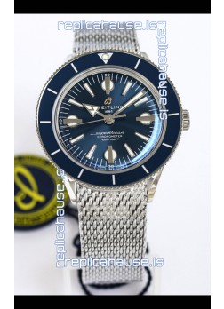 Breitling Superocean Heritage 57 Blue Dial 1:1 Mirror Swiss Replica Watch 