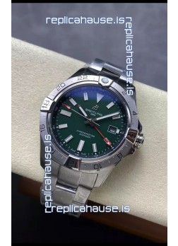 Breitling Avenger GMT Automatic 44 Swiss 1:1 Super Clone Replica Watch - Green Dial 