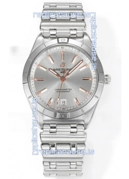 Breitling Chronomat 36MM Stainless Steel Casing 1:1 Mirror Replica Watch Steel Dial