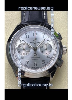 Breitling Premier B01 Chronograph 42 Edition Steel Casing Steel Dial - 1:1 Mirror Replica Watch