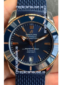 Breitling SuperOcean Heritage II B20 44MM Blue Dial Two Tone Bezel 1:1 Mirror Replica
